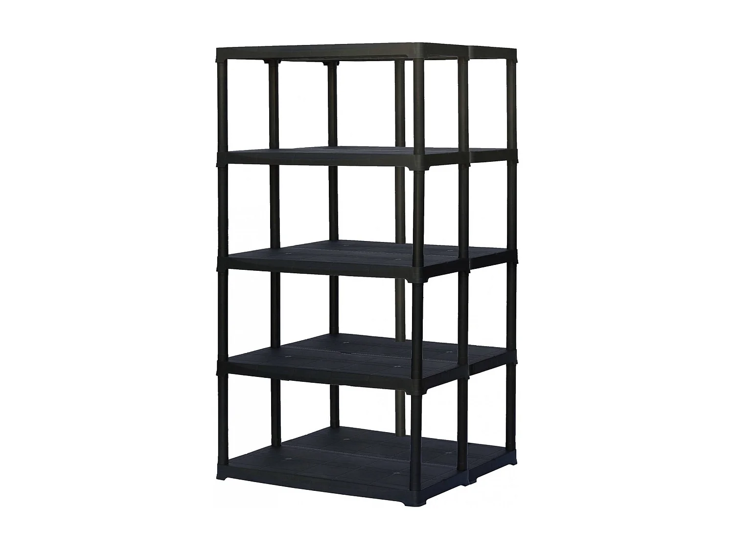 Armoire d'extérieur Damme, Etagère d'extérieur, Armoire de balcon polyvalente, Armoire d'extérieur, 100% Made in Italy, Anthracite, 90x78h176 cm