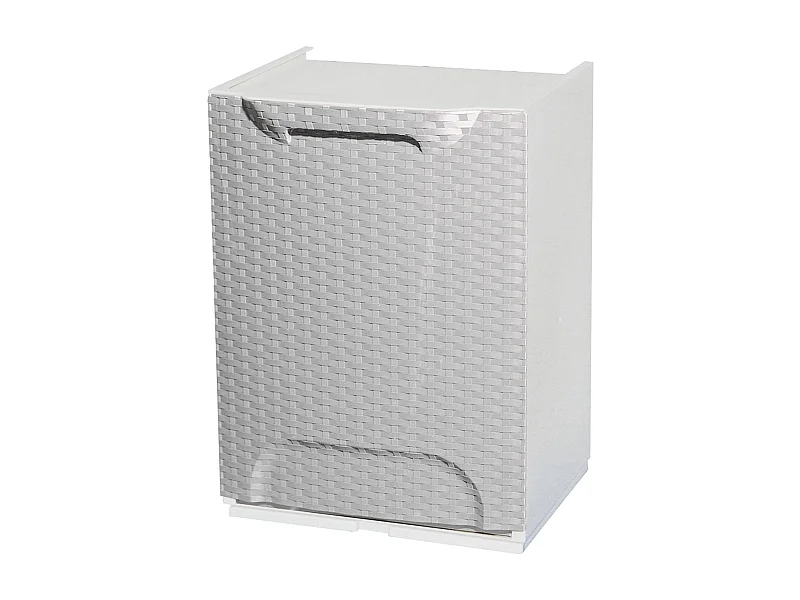 Dmora - Armadio da esterno Nakri, 34x29h47 cm, Bianco