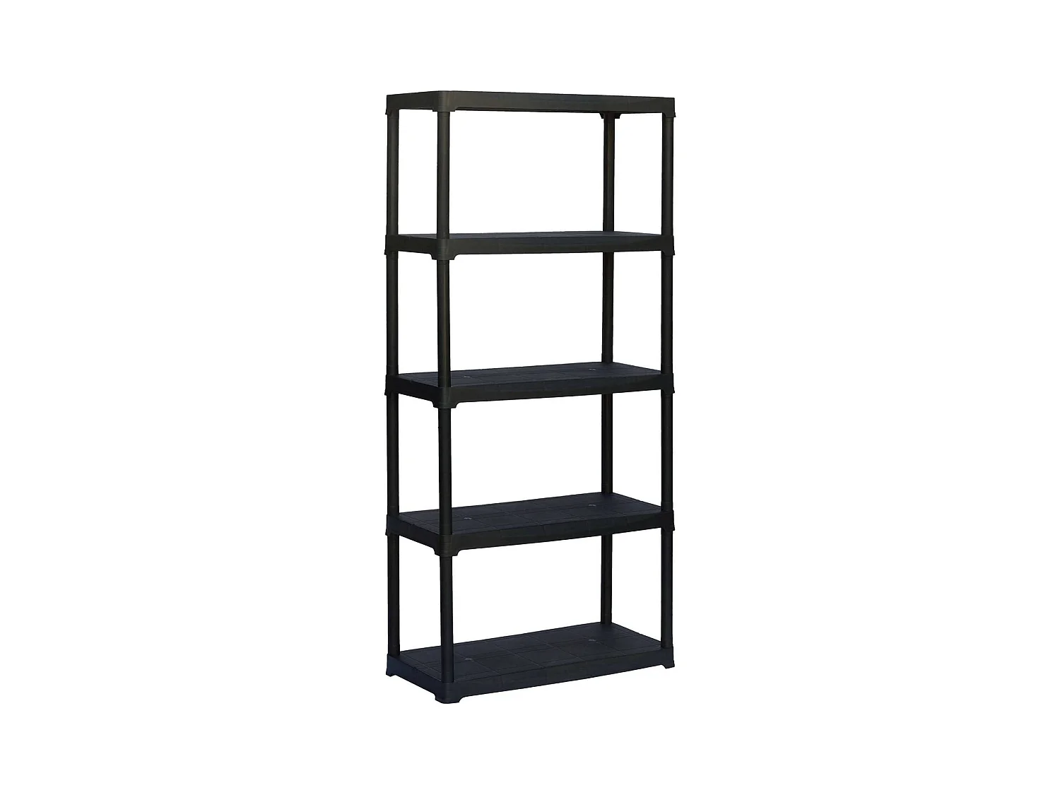 Dammendol buitenkast, buitenplank, multifunctionele balkonkast, buitenkast, 100% Made in Italy, Antraciet, 80x40h176 cm