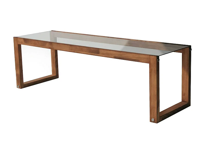 Fernsehschrank Dfrattes, Ständer für Wohnzimmerfernseher, Niedriges Wohnzimmer-Sideboard, TV-Ständerbasis, 130x40h40 cm, Eiche