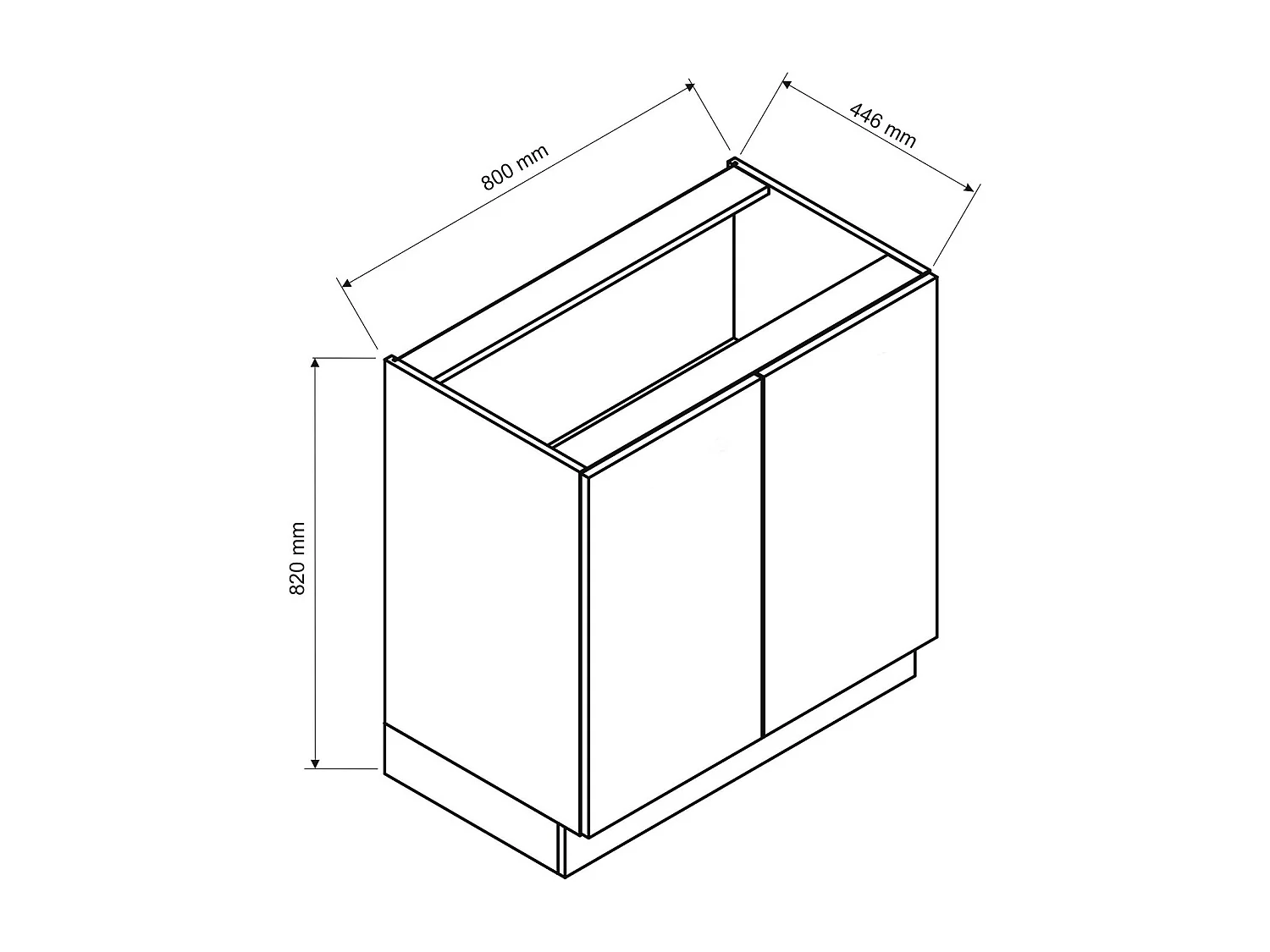 Cuisine complète d'angle ISYA 9 éléments couleur Noir/Chêne Artisan - Longueur 200/260 cm