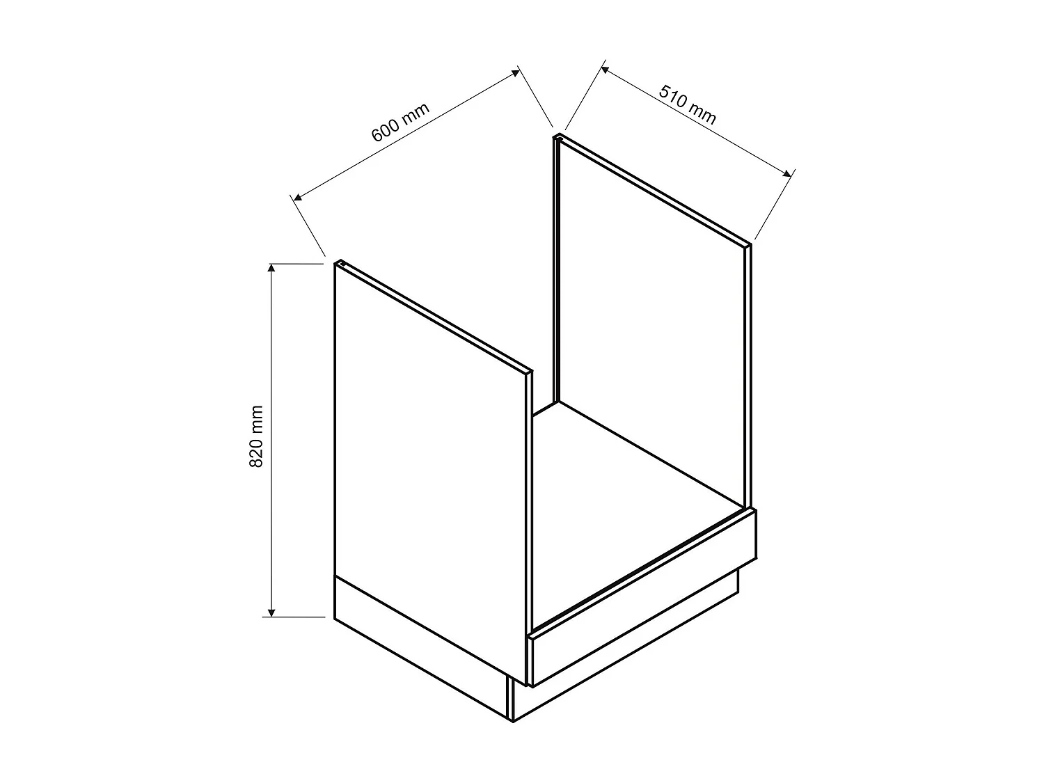 Cuisine complète d'angle ISYA 9 éléments couleur Noir/Chêne Artisan - Longueur 200/260 cm