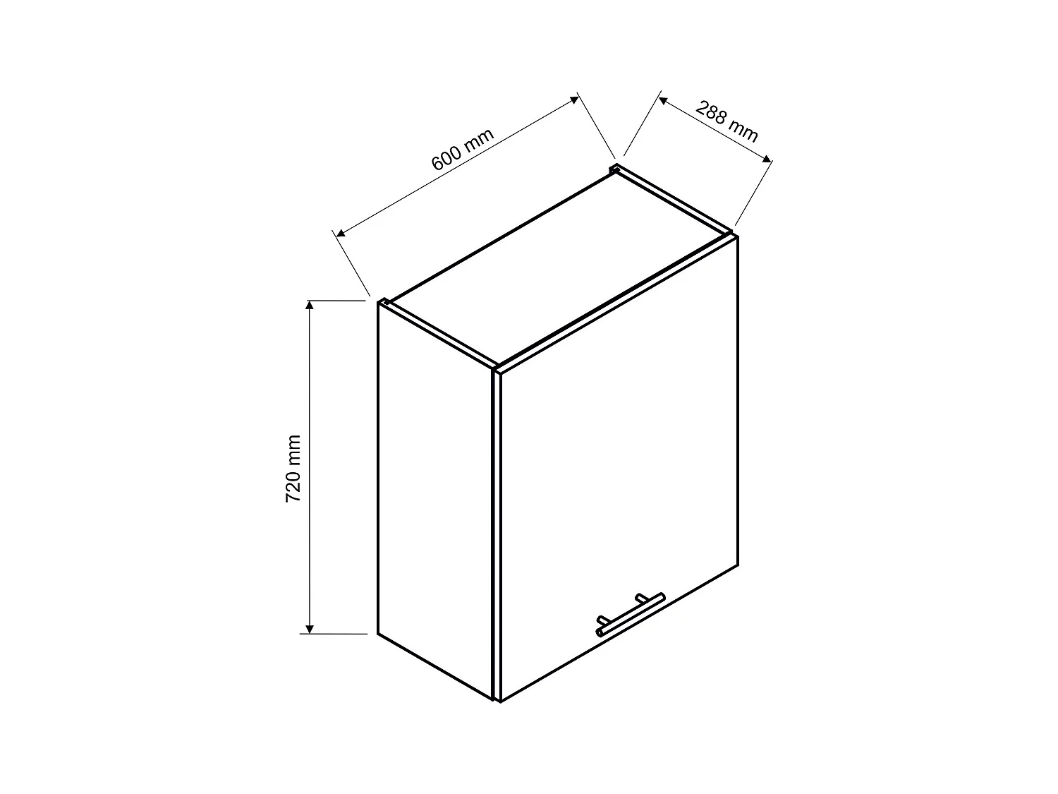 Cuisine complète d'angle ANIA 9 éléments couleur Chêne Artisan, Graphite - Longueur 200/260 cm
