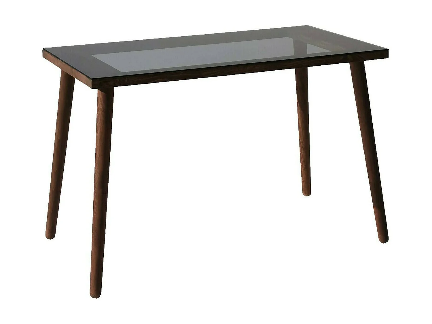 Bureau Euphro, Pupitre polyvalent, Table de bureau pour PC, Plan de travail, 110x60h73 cm, Noyer