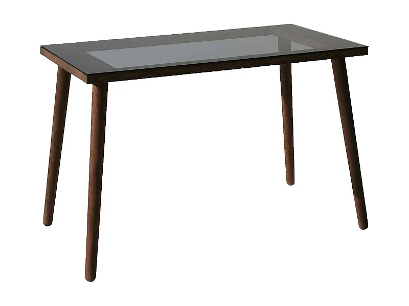 Bureau Euphro, Pupitre polyvalent, Table de bureau pour PC, Plan de travail, 110x60h73 cm, Noyer