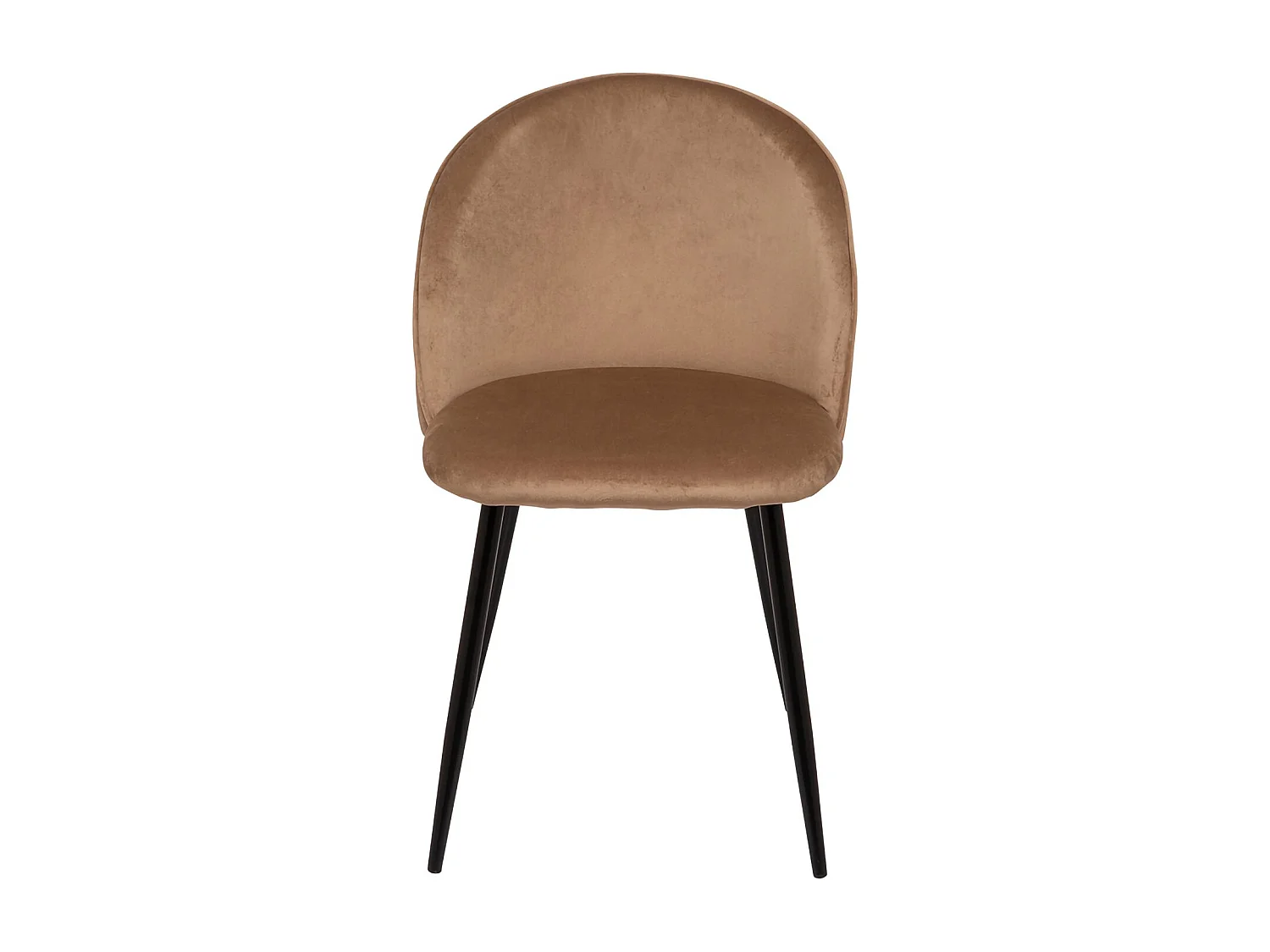 Dabruzzen Stoel, Gestoffeerde FauteuilFluweel, Gestoffeerde eetkamerstoel, Meeting Seated, 51x54h82 cm, Zand