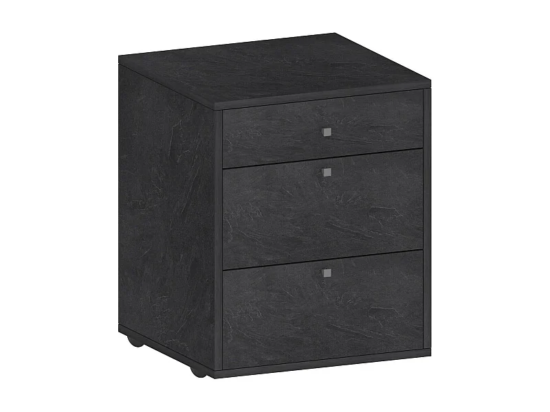 Ddariv-lade, slaapkamerlade, 3 lade, 47x45h61 cm, leisteen