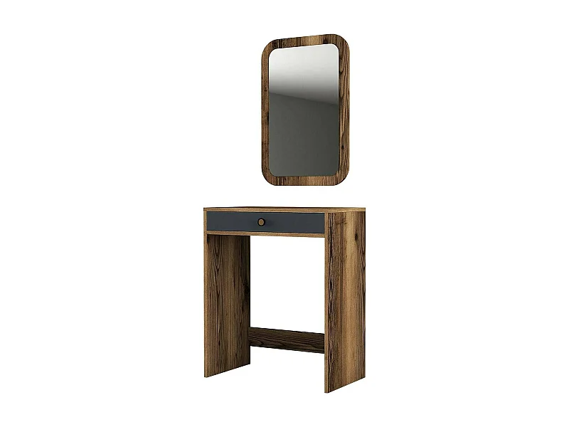 Consolle Baunei, Peso Supportato 20 kg, 84.7x70x40h cm Nero Antracite