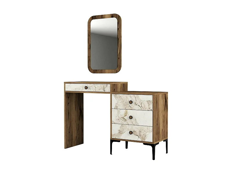 Consolle Namtheun, 2 Ripiani, 40x124x84.7h cm Bianco