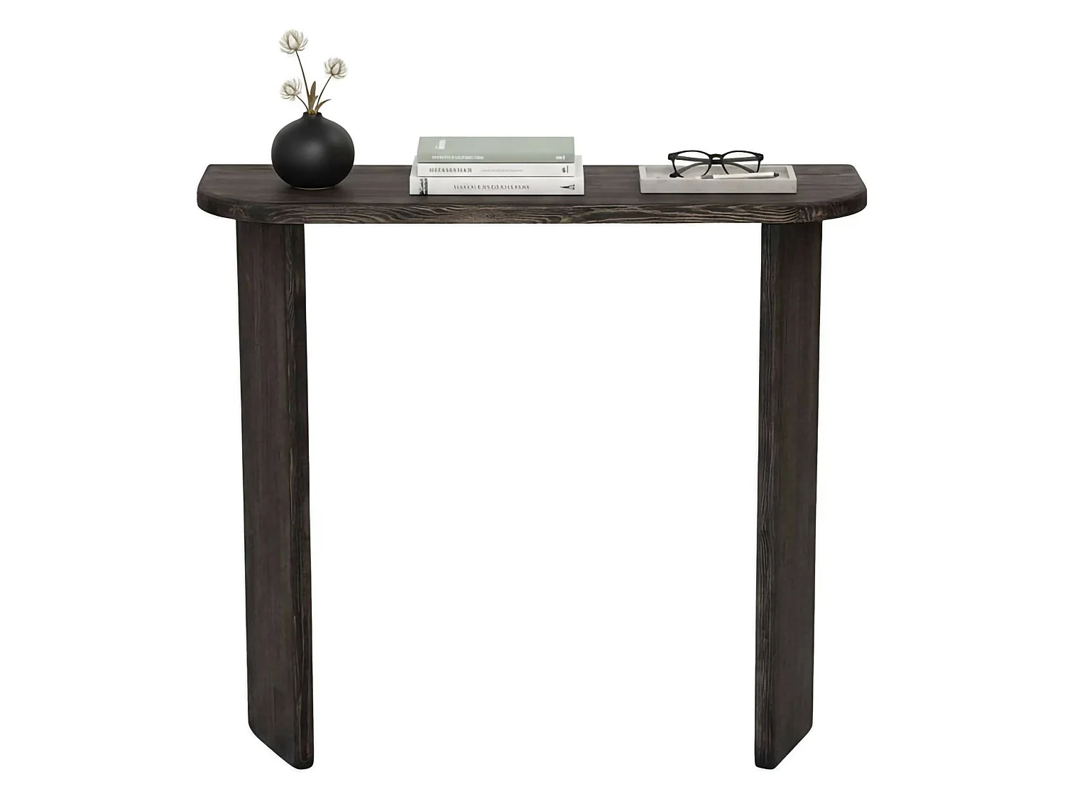 Dfrattal Console, Multifunctionele Tafel, Steunkast, Gang Bureau, 100x30h90 cm, Antraciet
