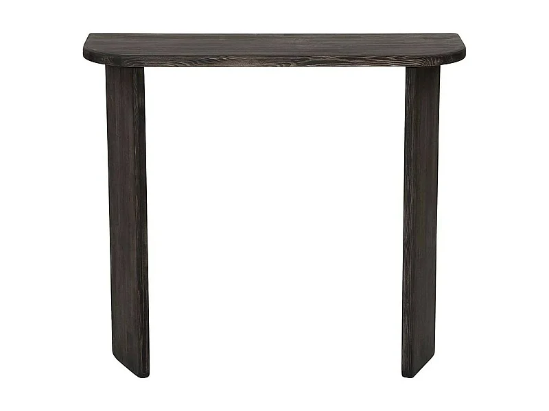 Console Astralis, Table polyvalente, Armoire de rangement, Bureau du couloir, 100x30 h90 cm, Anthracite