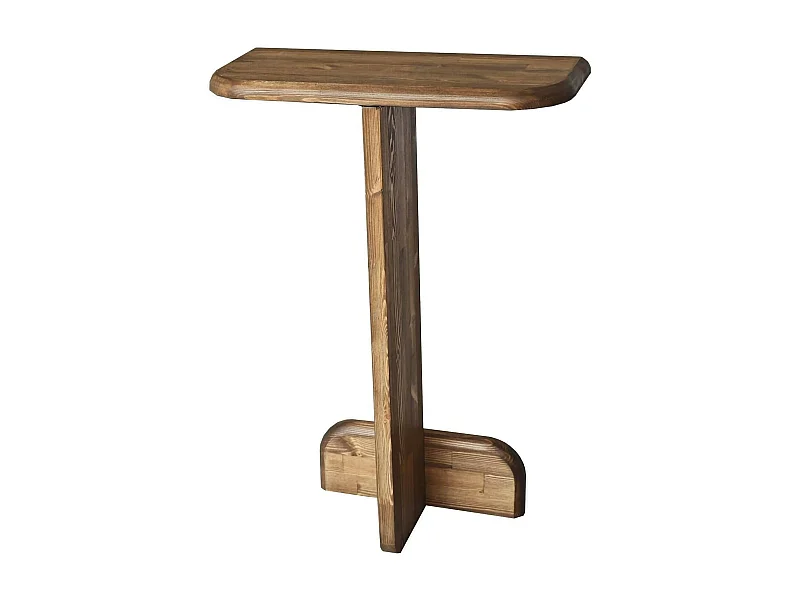 Dpodavin Console, Multifunctionele Tafel, Steunkast, Gangbureau, 80x25h85 cm, Walnoot