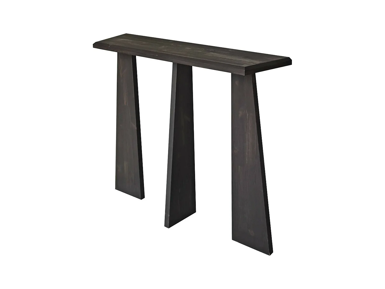 Console Arcturus, Table polyvalente, Armoire de rangement, Bureau du couloir, 100x28 h83 cm, Anthracite