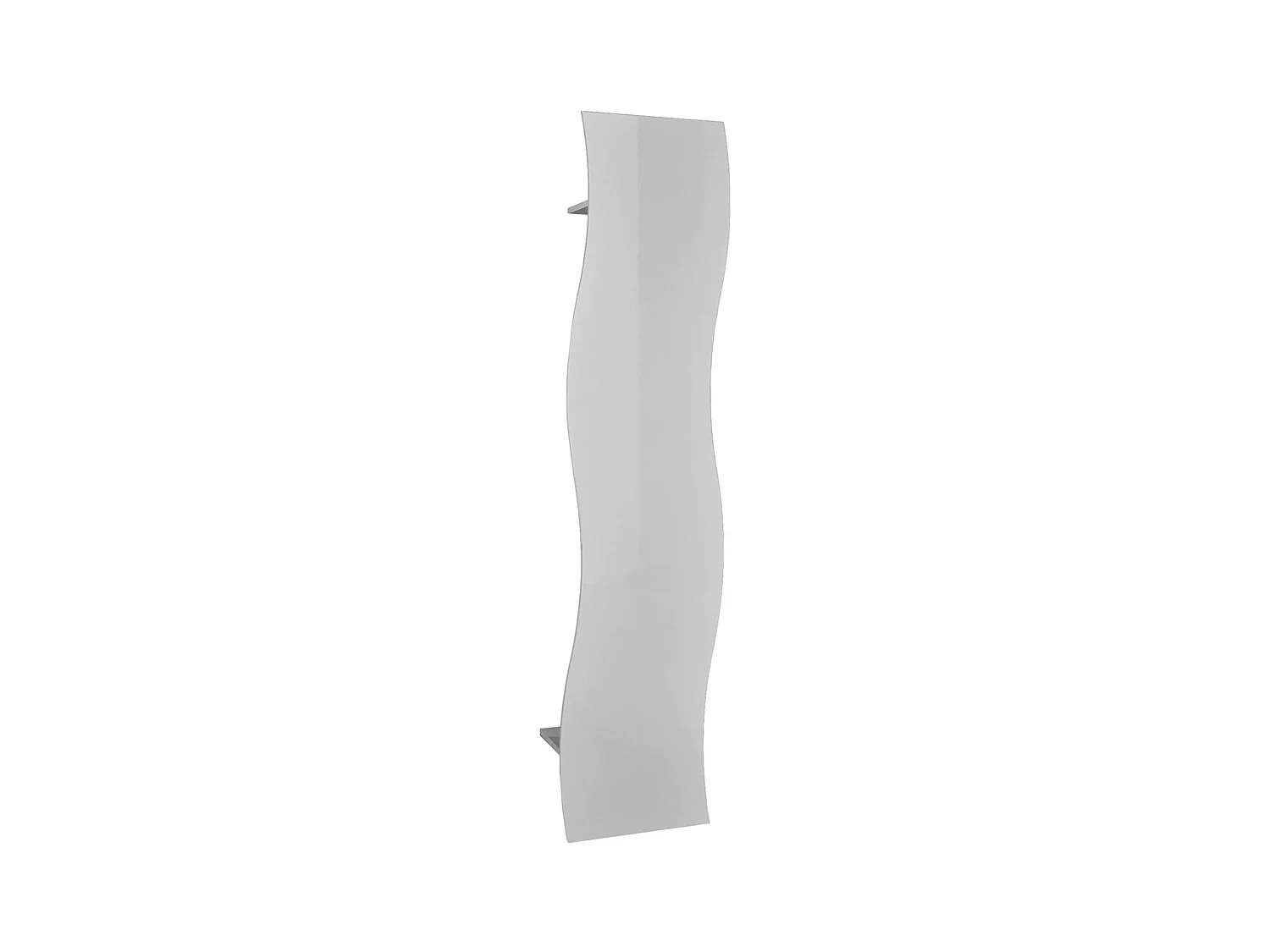 Mobilier d'entrée Alessandro, Entrée multifonction moderne, Casier polyvalent pour hall d'entrée, 100% Made in Italy, 40x27h186 cm, Blanc brillant