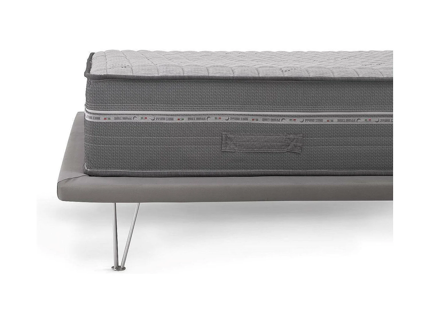 Matelas double Carmela, matelas en mousse à mémoire de forme et microressorts ensachés, 100% Made in Italy, anti-acariens et hypoallergénique, 160x190h32 cm