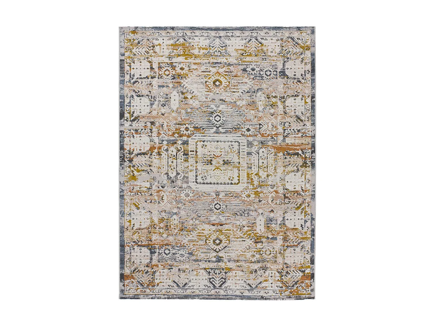 Kurzflorteppiche - vintage - mehrfarbig - 134x200 cm - SPRINGS