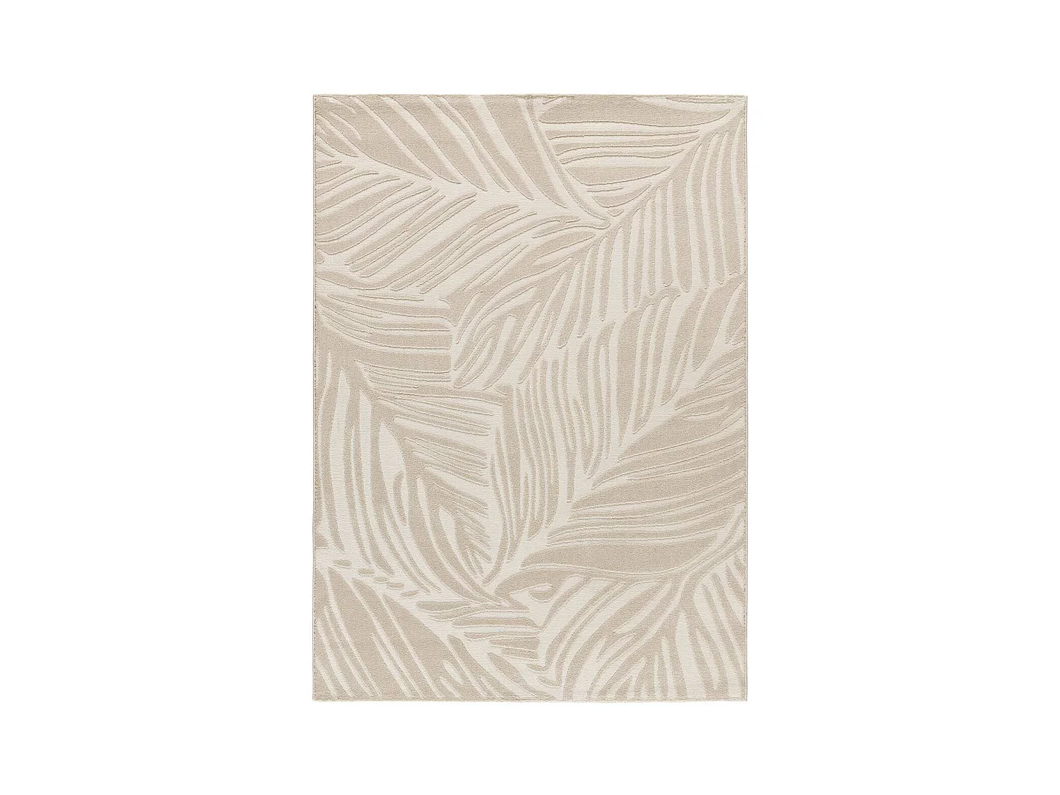 Alfombra interior  - botánico - blanco - 133 x 190 cm - SENSATION