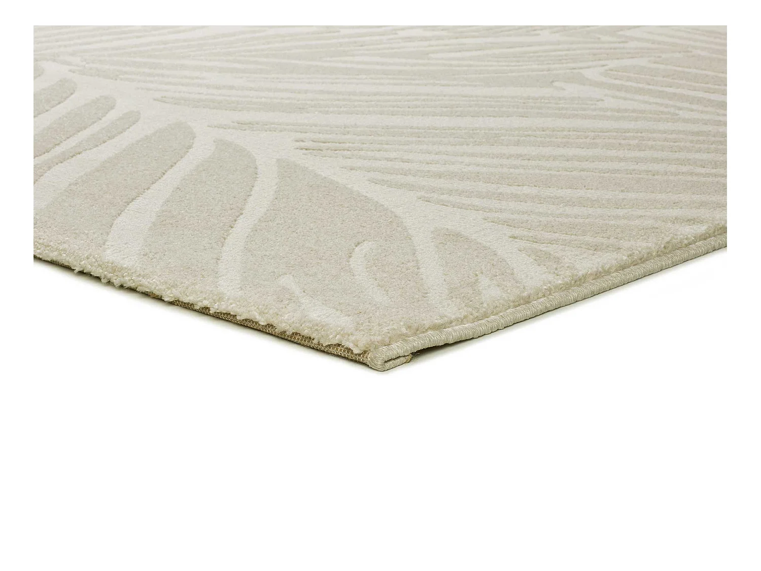 Alfombra interior  - botánico - blanco - 133 x 190 cm - SENSATION