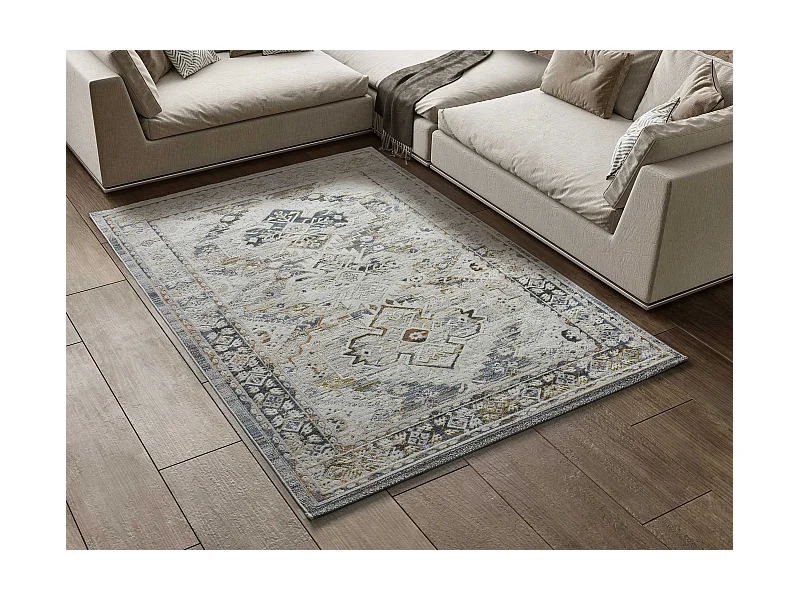 Kurzflorteppiche - vintage - mehrfarbig - 154x230 cm - SPRINGS