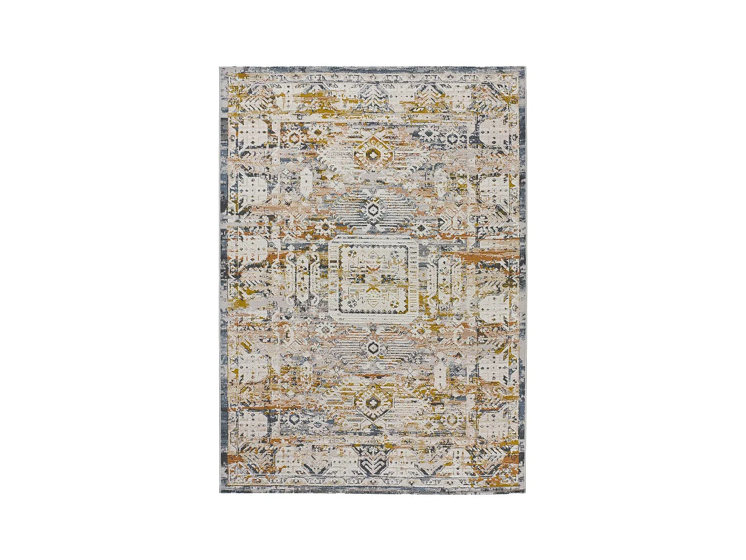 Kurzflorteppiche - vintage - mehrfarbig - 154x230 cm - SPRINGS