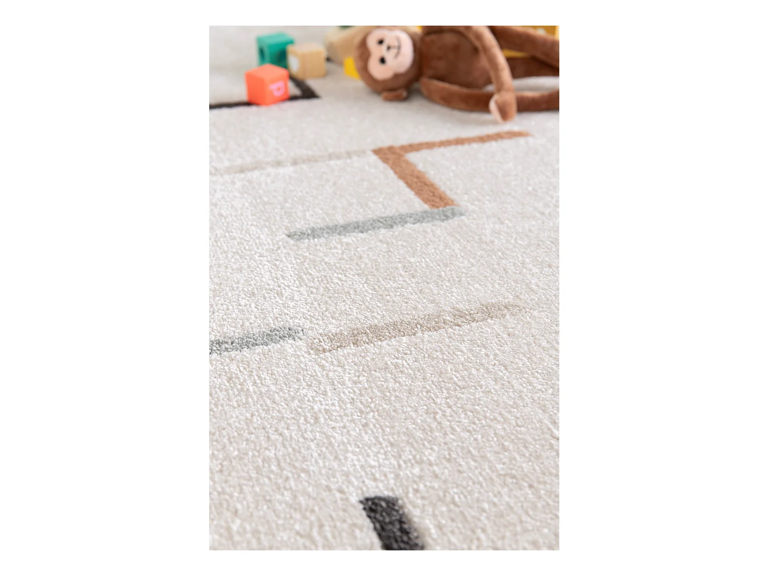 Alfombra interior  - geométrico - multicolor - 120 x 170 cm - DOMUS