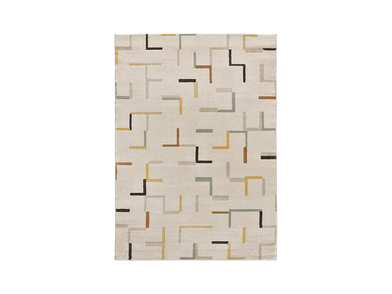 Alfombra interior  - geométrico - multicolor - 120 x 170 cm - DOMUS