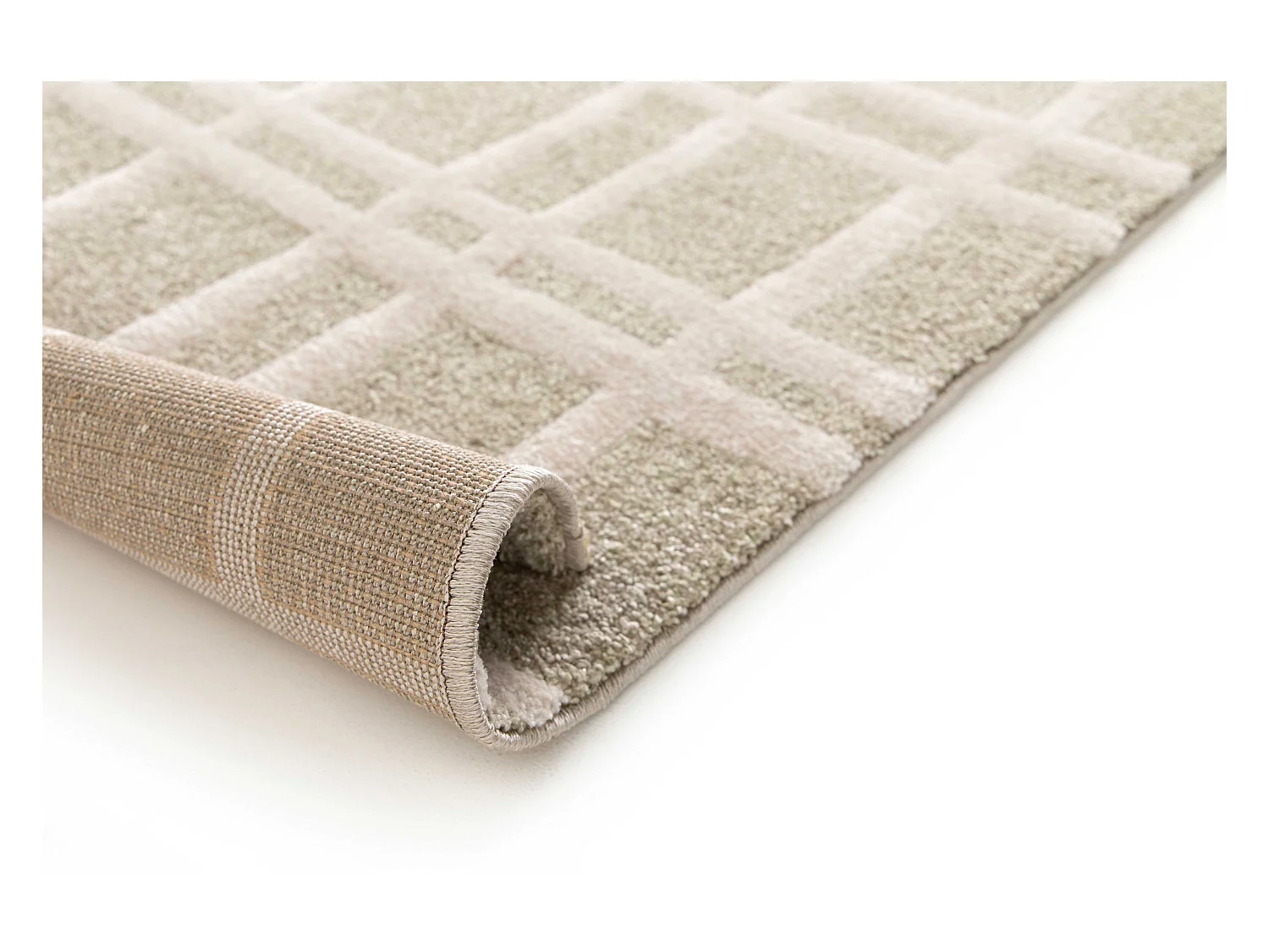 Tapis intérieur - scandinave - vert - 80 x 150 cm - CALEDONIA