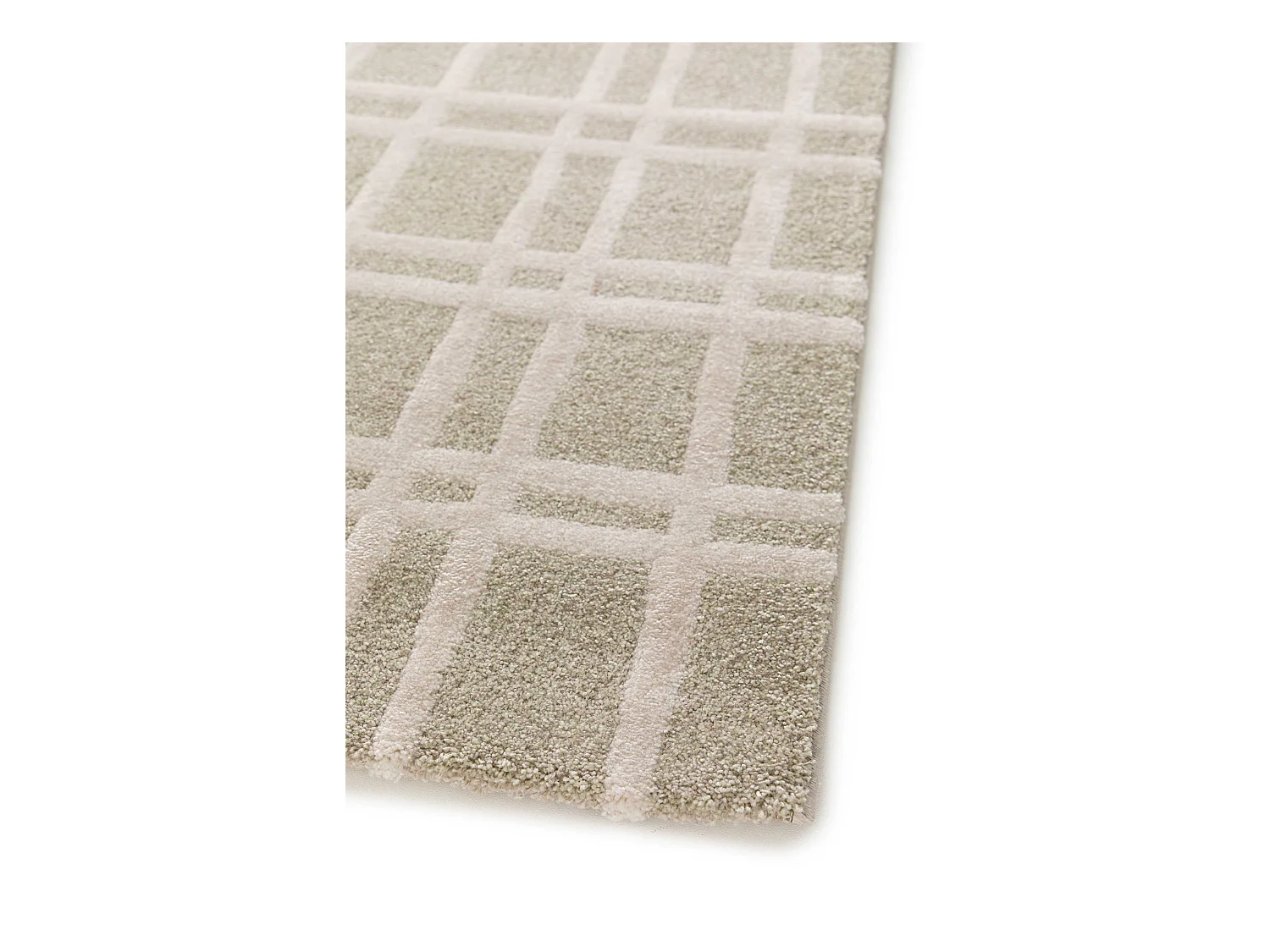 Tapis intérieur - scandinave - vert - 80 x 150 cm - CALEDONIA