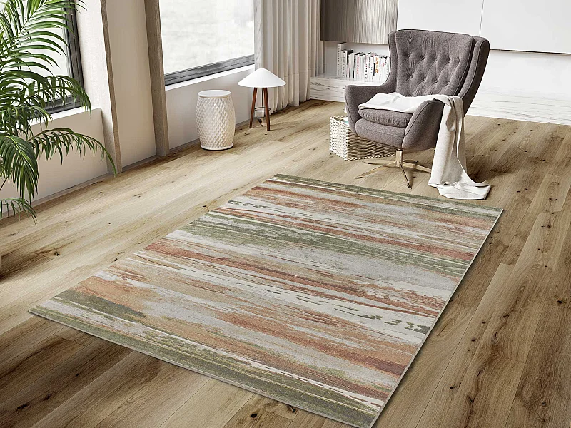 Alfombra interior  - geométrico - multicolor - 135 x 195 cm - BLEIK