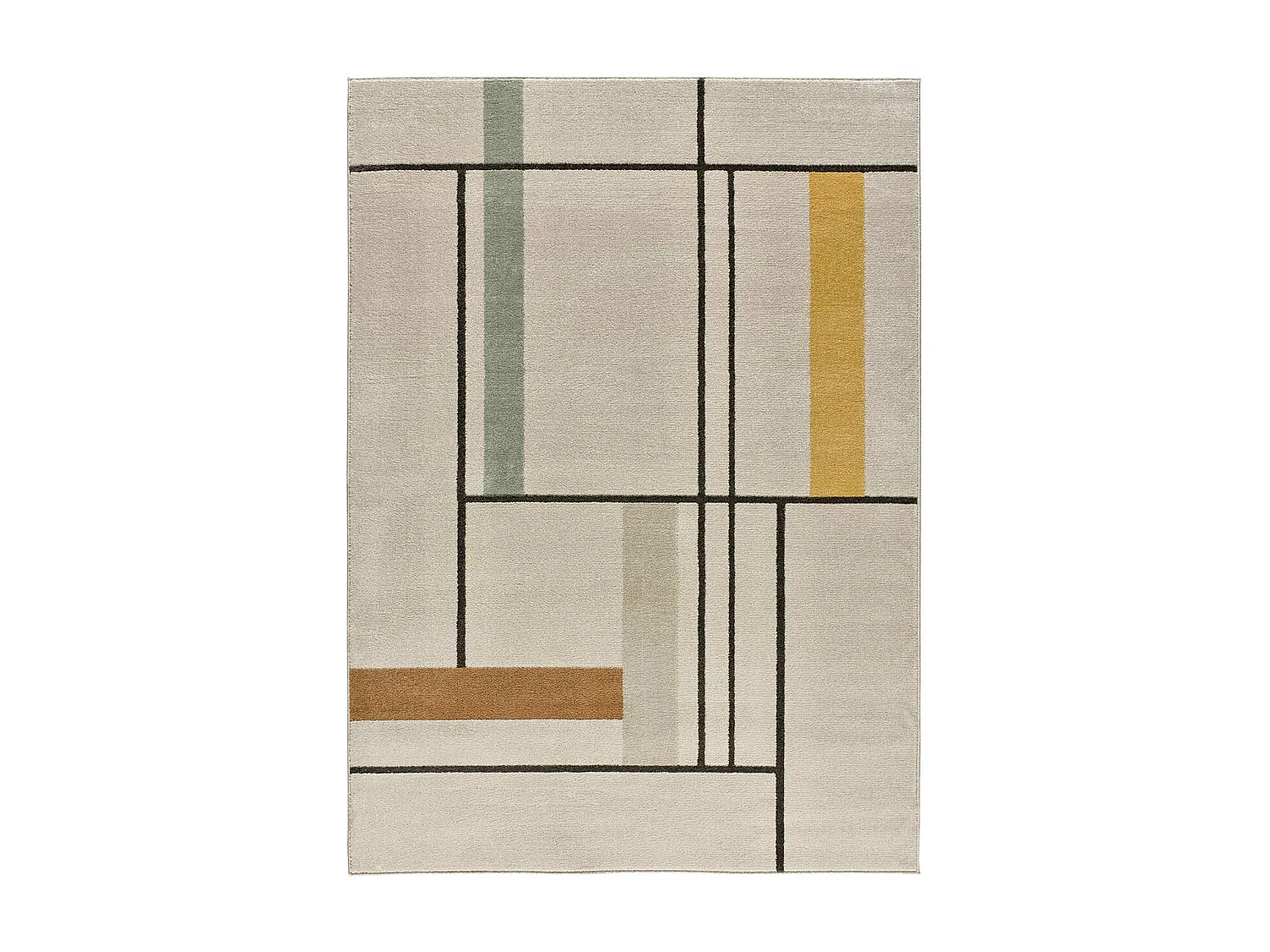 Kurzflorteppiche - skandinavisch - mehrfarbig - 160x230 cm - DOMUS