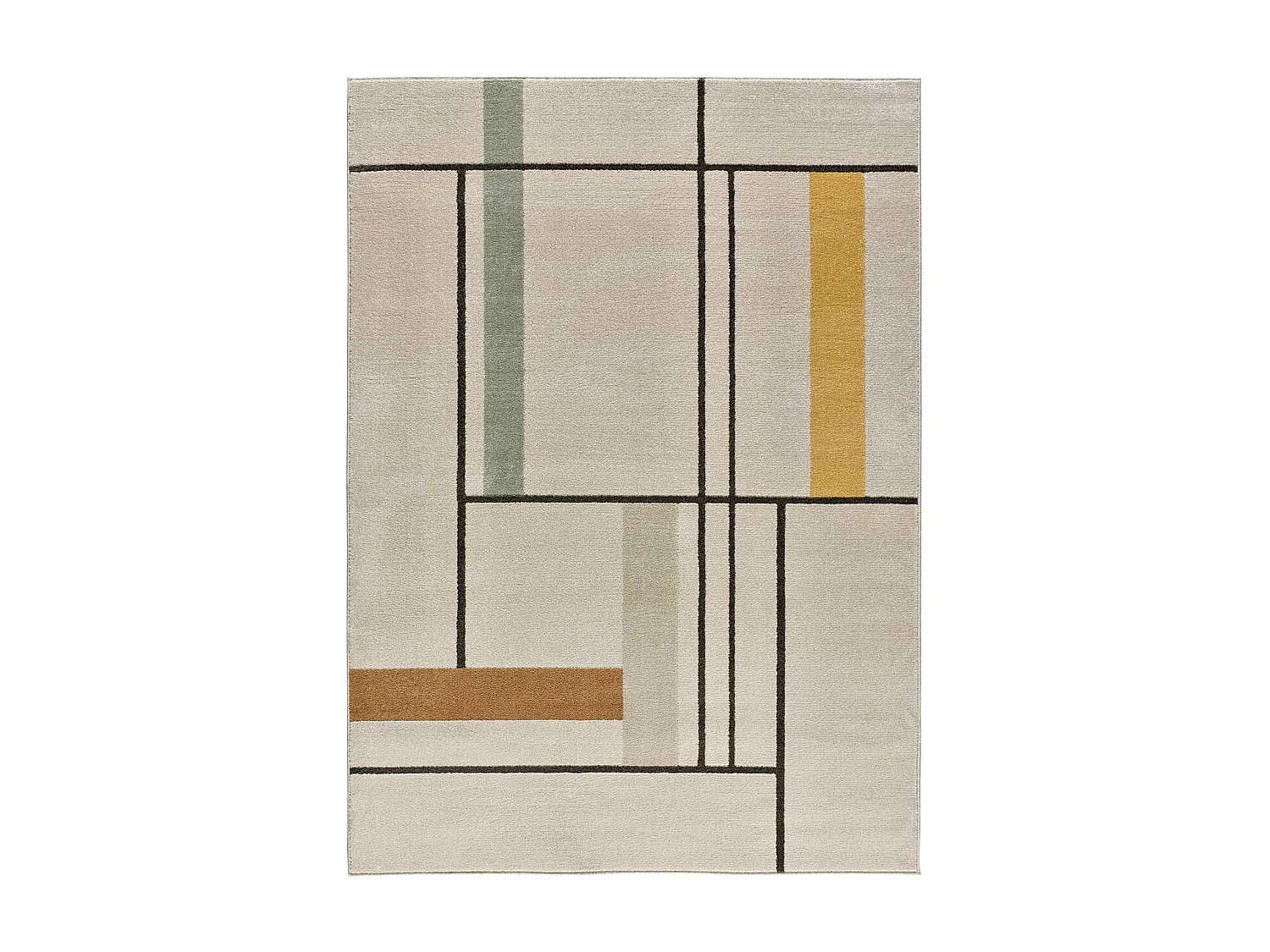 Alfombra interior  - escandinavo - multicolor - 160 x 230 cm - DOMUS