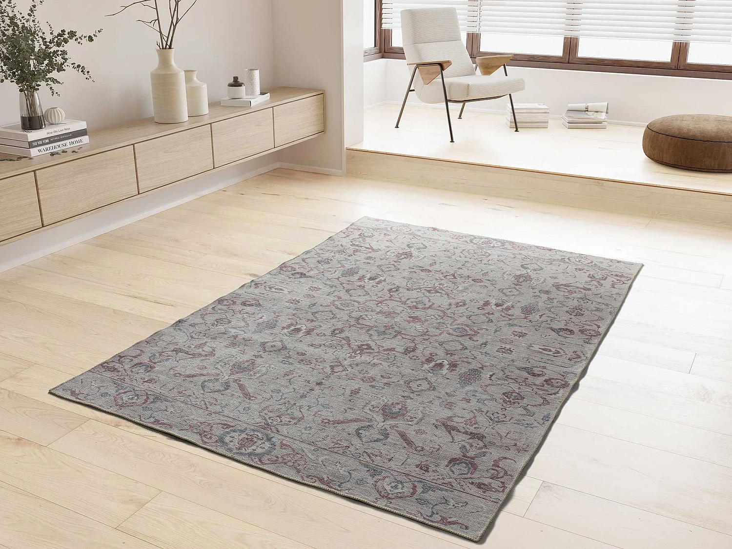 Tappeto interno - vintage - terra - 120 x 170 cm - MANDALA