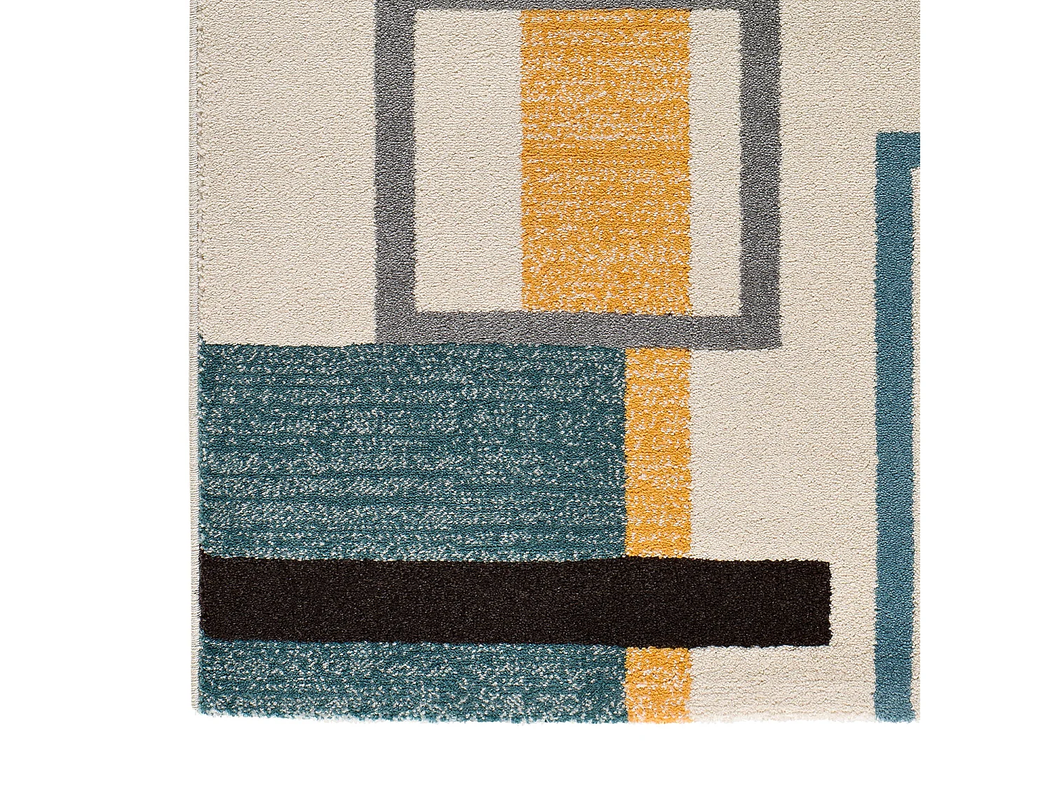 Alfombra interior  - geométrico - multicolor - 80 x 150 cm - DEBBI