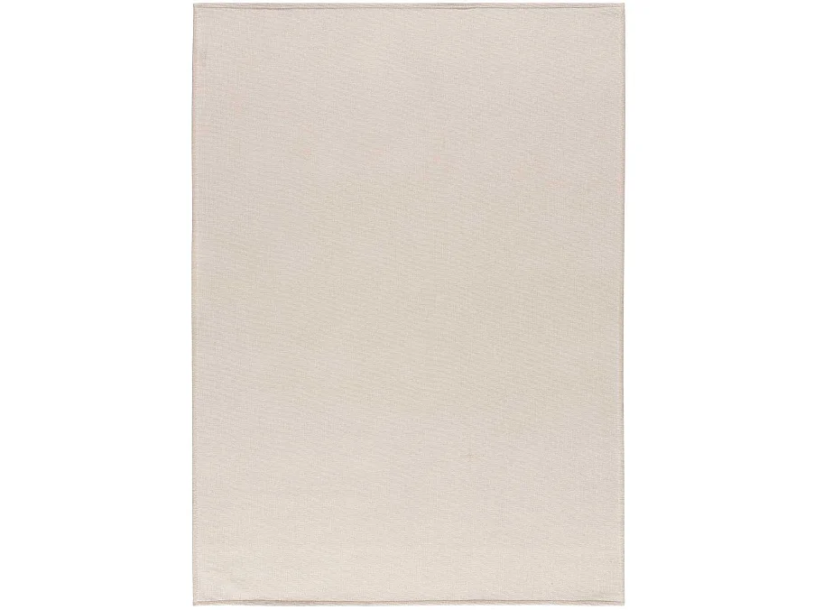 Tapis intérieur - uni - blanc - 140 x 200 cm - HARRIS