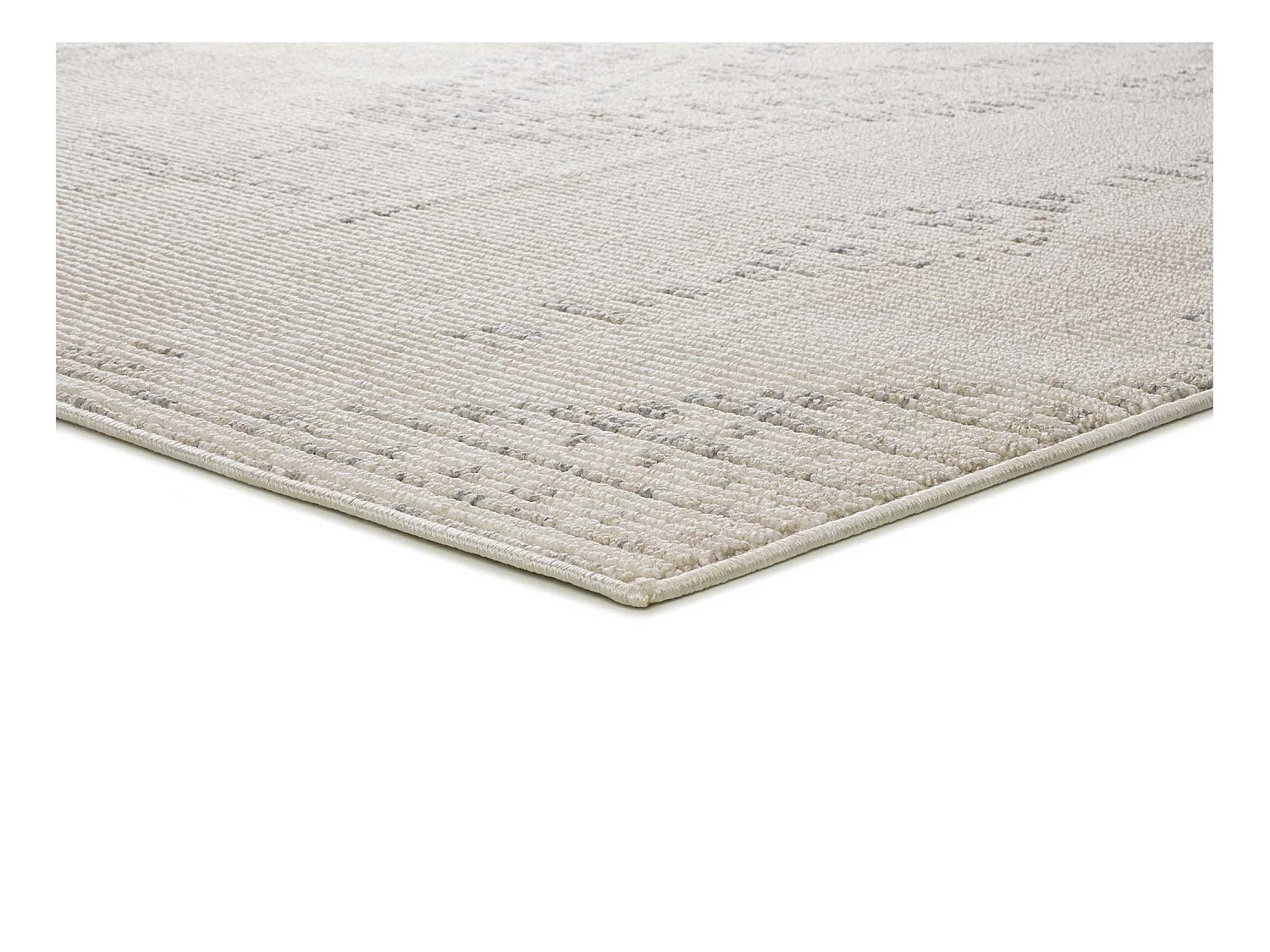 Kurzflorteppiche - ethnisch mit relief - beige - 134x200 cm - ELEMENT