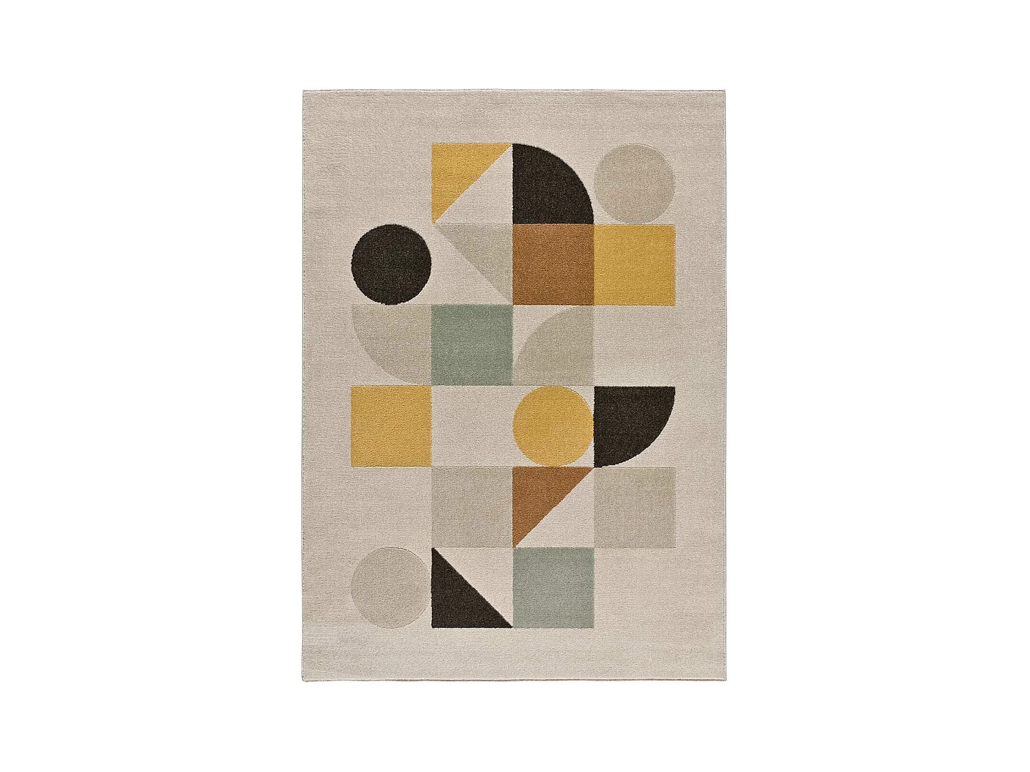 Alfombra interior  - escandinavo - multicolor - 160 x 230 cm - DOMUS