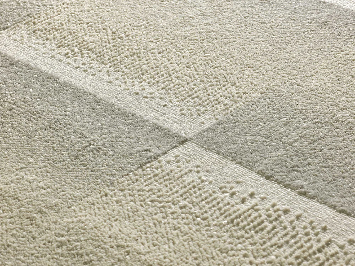 Tapis intérieur - géométrique - argent - 133 x 190 cm - SENSATION