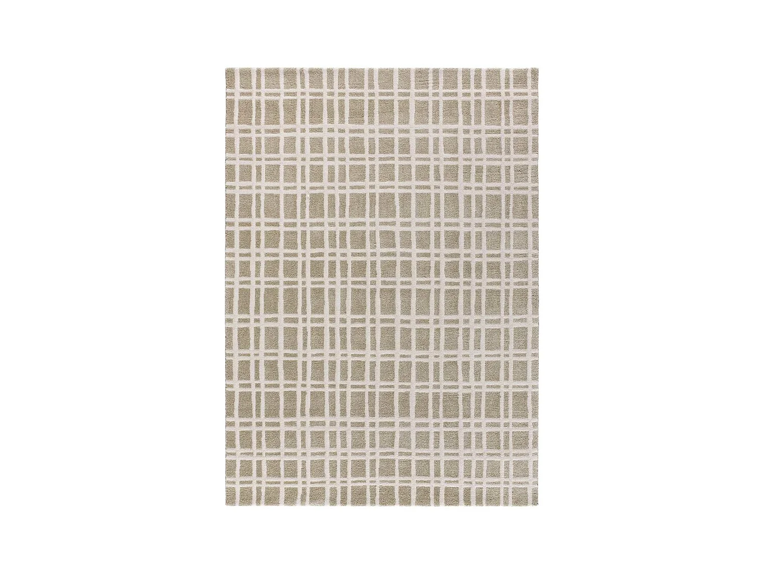 Alfombra interior  - escandinavo - verde - 160 x 230 cm - CALEDONIA