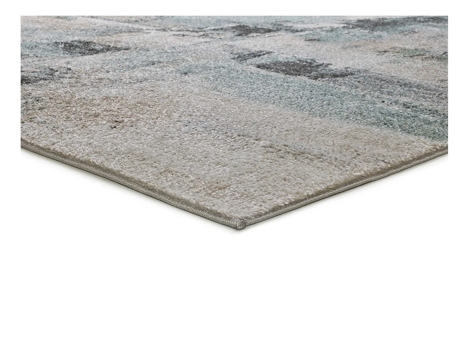 Alfombra interior  - abstracto - gris - 140 x 200 cm - AYDIN