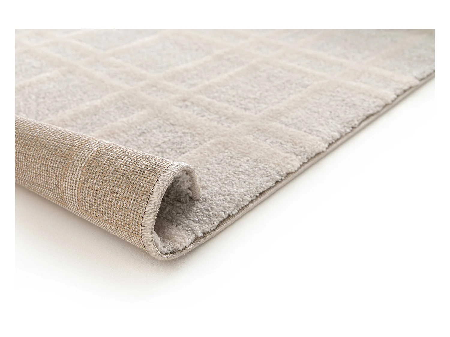 Alfombra interior  - escandinavo - crema - 120 x 170 cm - CALEDONIA