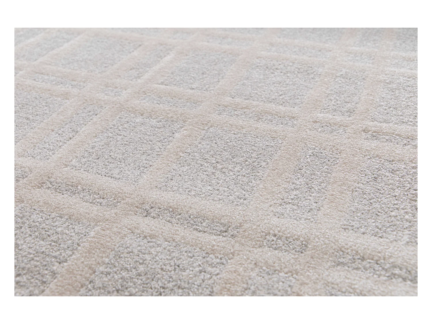 Alfombra interior  - escandinavo - crema - 120 x 170 cm - CALEDONIA