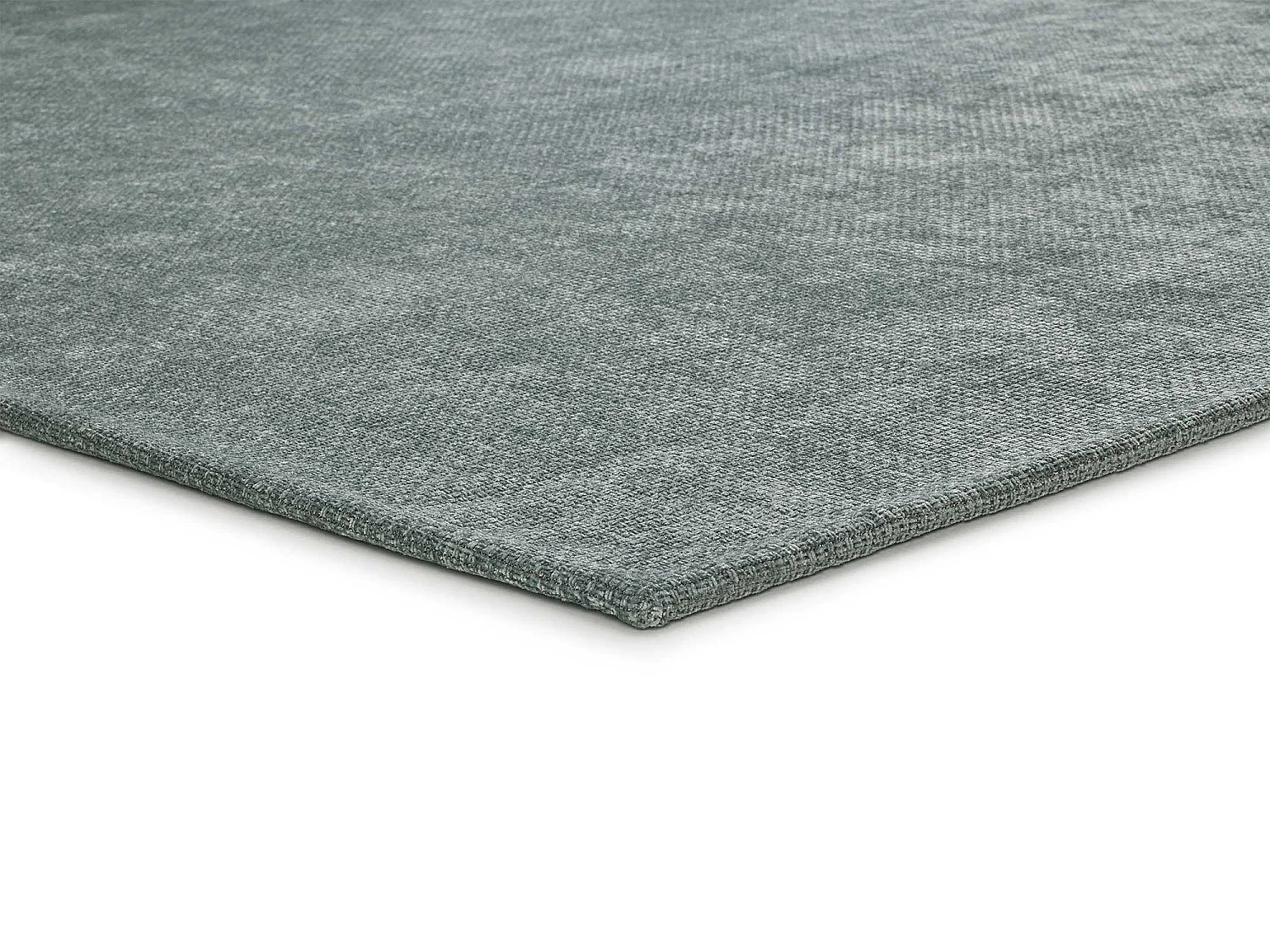 Alfombra interior  - liso - verde - 60 x 120 cm - HARRIS