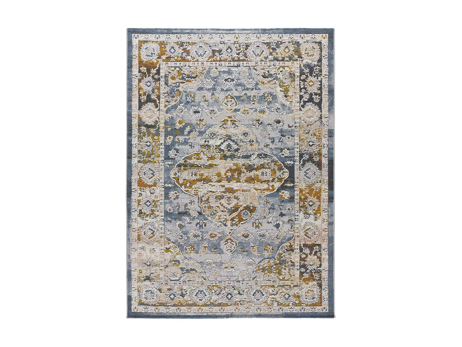 Kurzflorteppiche - vintage - mehrfarbig - 77x150 cm - SPRINGS