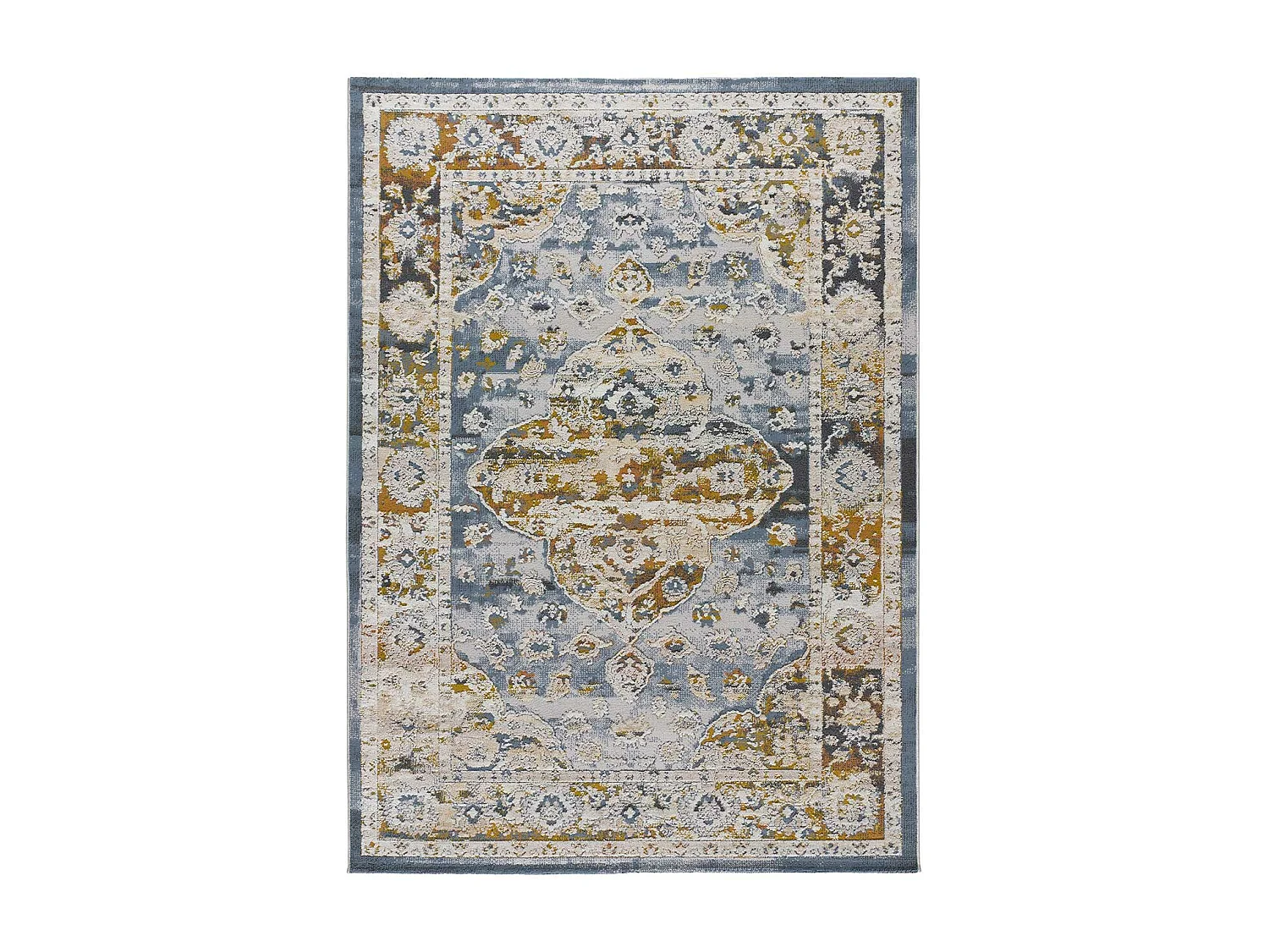 Tapis intérieur - vintage - multicolore - 154 x 230 cm - SPRINGS