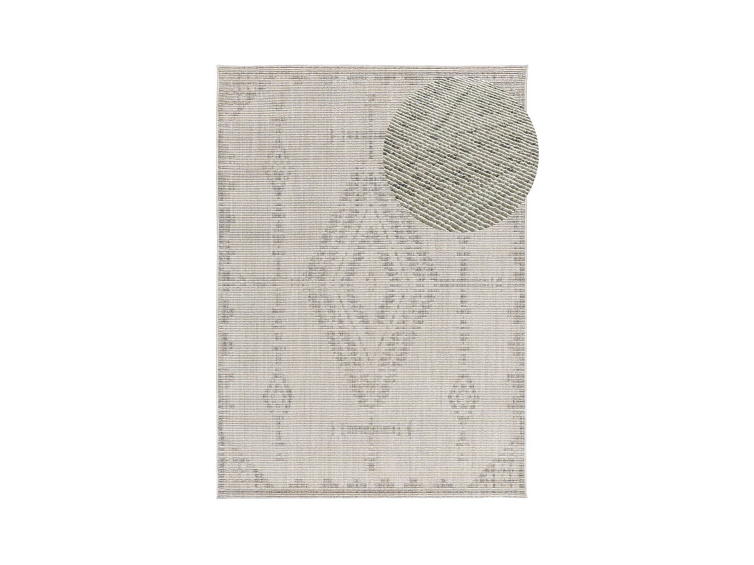 Alfombra interior  - étnico con relieve - beige - 154 x 230 cm - ELEMENT