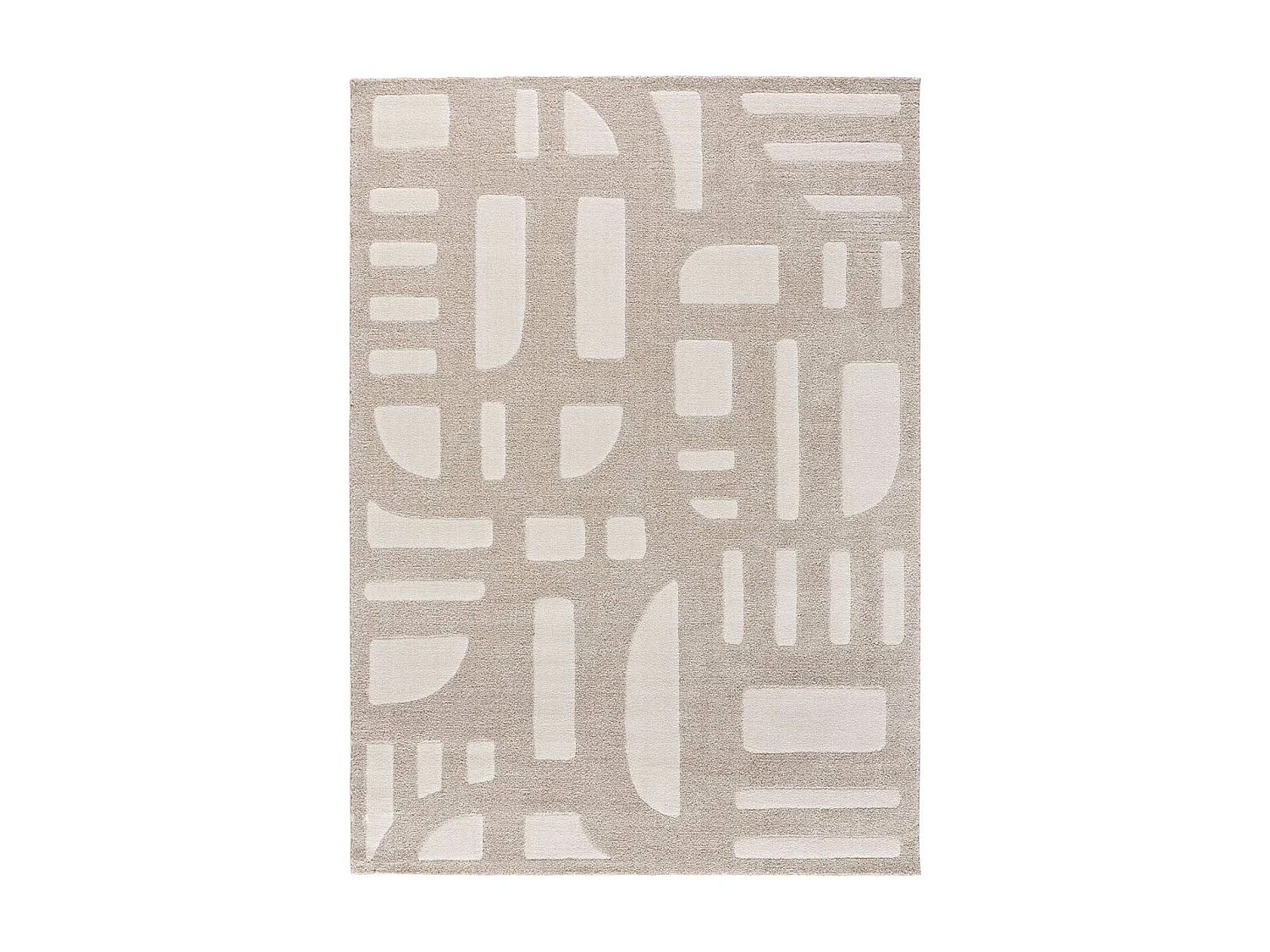 Tappeto interno - scandinavo - beige - 120 x 170 cm - CALEDONIA