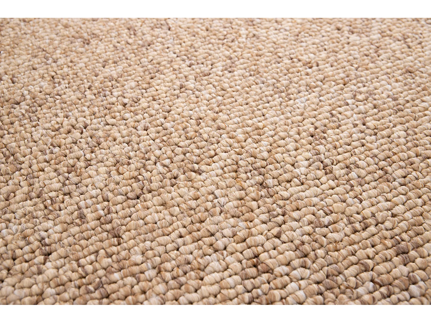 Tapis intérieur - uni - naturel - 80 x 150 cm - PETRA