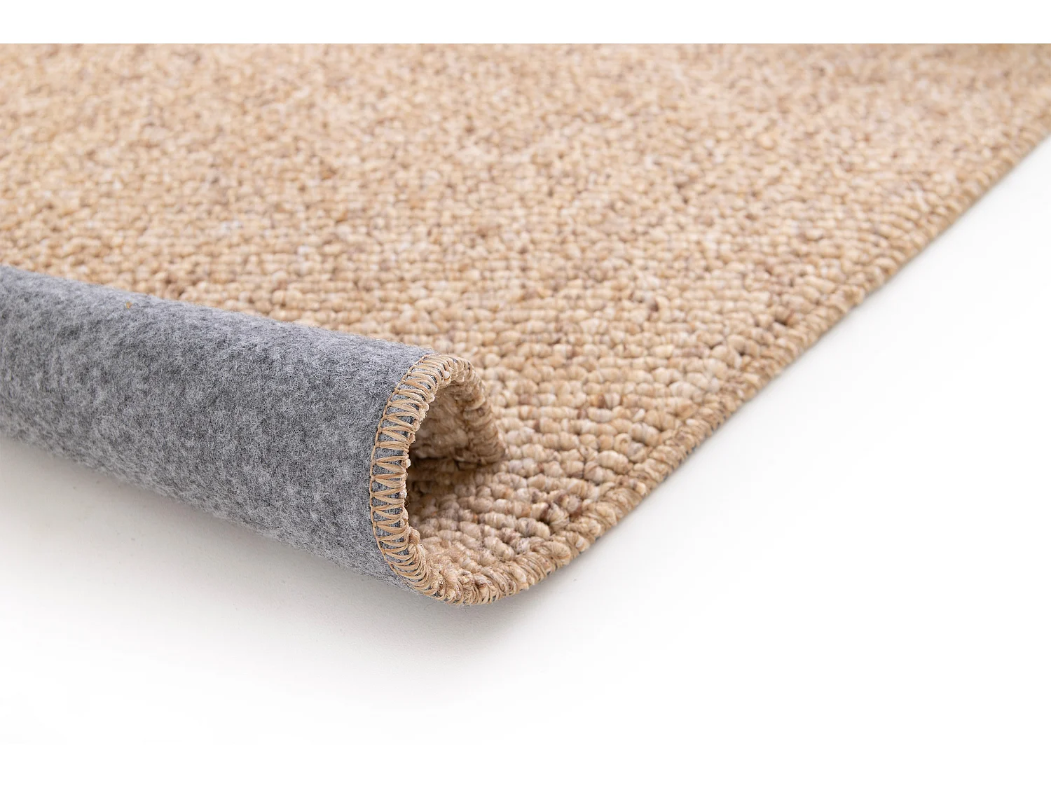 Tapis intérieur - uni - naturel - 80 x 150 cm - PETRA