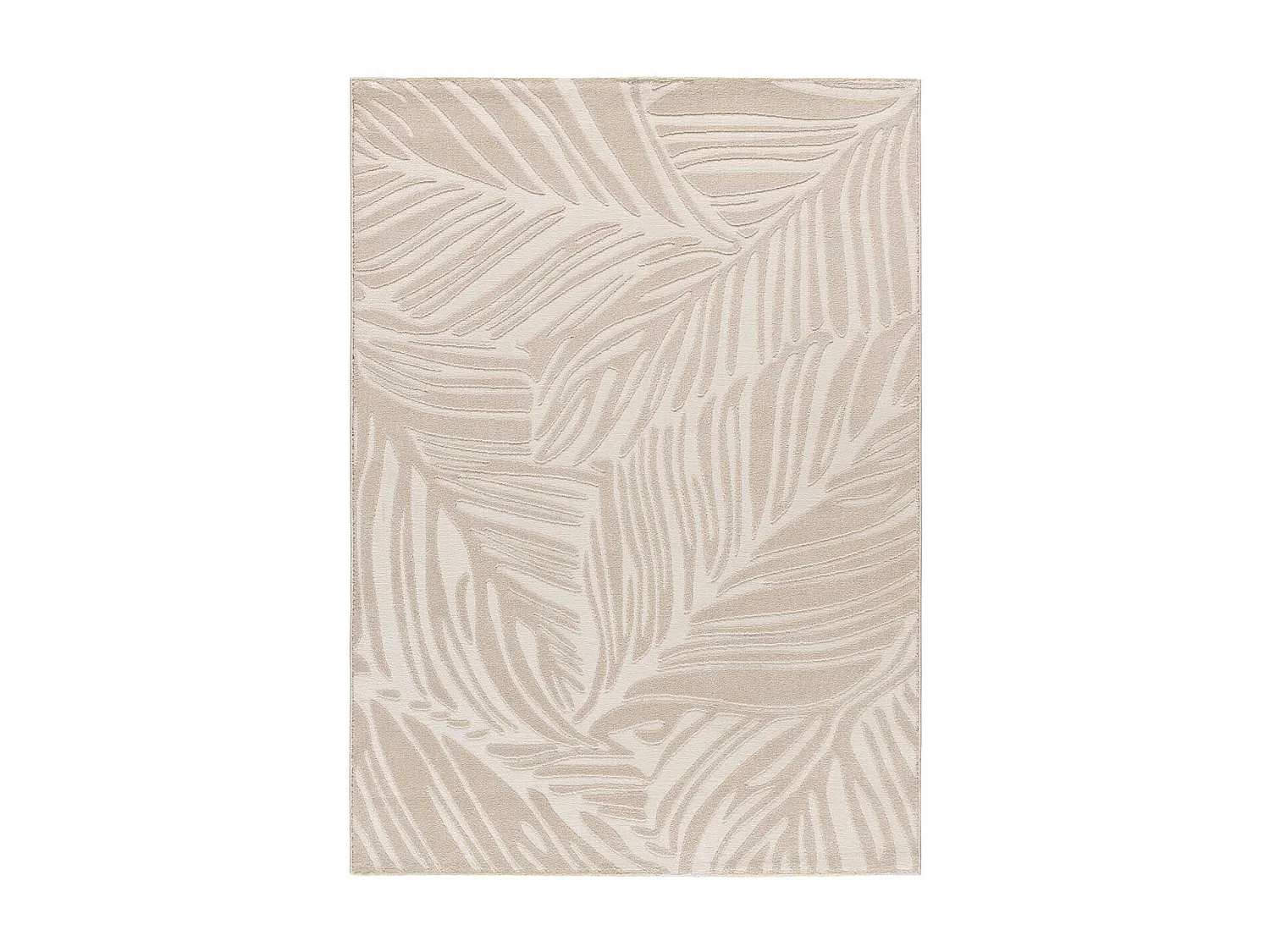 Tapis intérieur - botanique - blanc - 160 x 230 cm - SENSATION