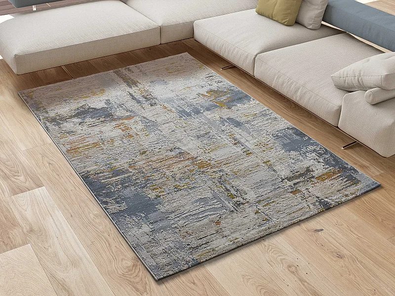 Kurzflorteppiche - abstrakt - mehrfarbig - 154x230 cm - SPRINGS